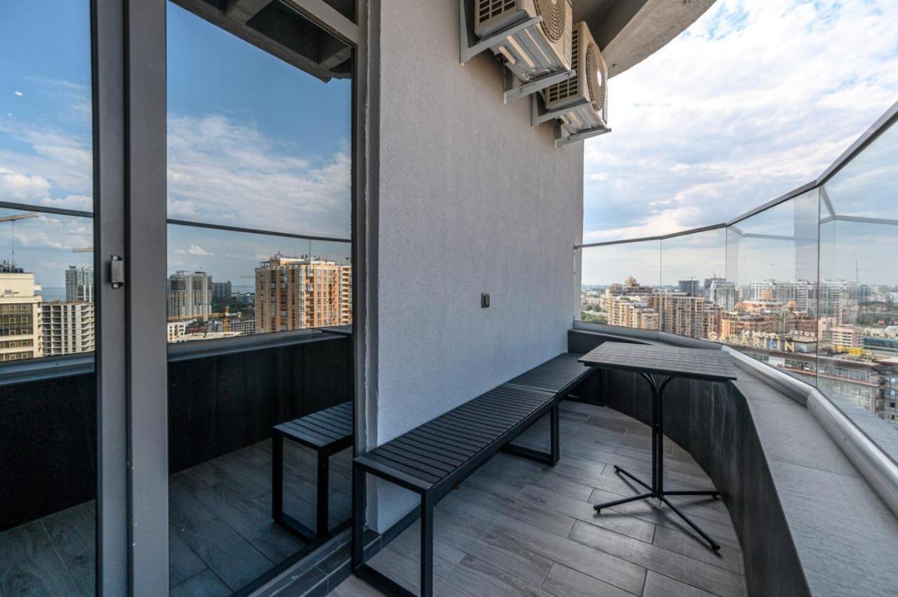 Party Luxury 3Br Sea View Apartment In Arcadia 敖德萨 外观 照片