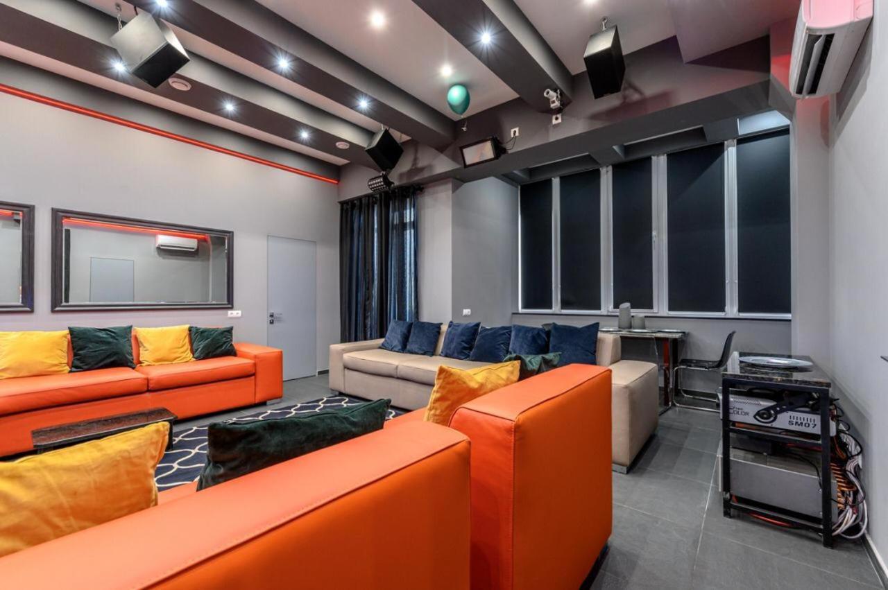 Party Luxury 3Br Sea View Apartment In Arcadia 敖德萨 外观 照片